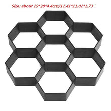 Load image into Gallery viewer, Garden Walk Pavement Mold DIY Manually Paving Cement Brick Stone Road Concrete Molds Path Maker Reusable DIY Manually Paving